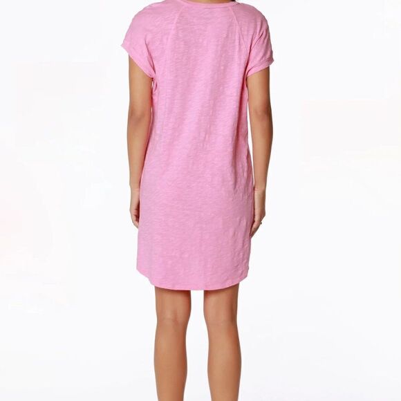 BOBI RAGLAN T-SHIRT DRESS TANGELO. Size Medium. New with Tag NWT - Picture 5 of 10